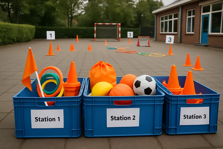 Organisatie, materiaal en veiligheid