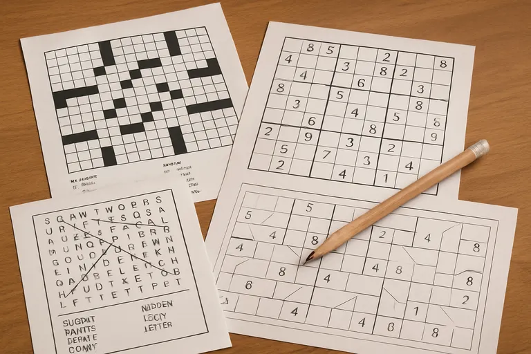 Populaire puzzelsoorten op Puzzel.nl