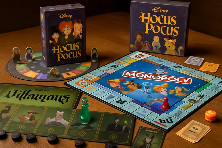 Soorten Disney bordspellen en populaire titels