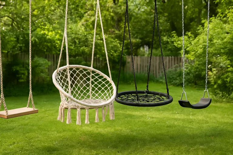 Soorten Intratuin schommels en materialen