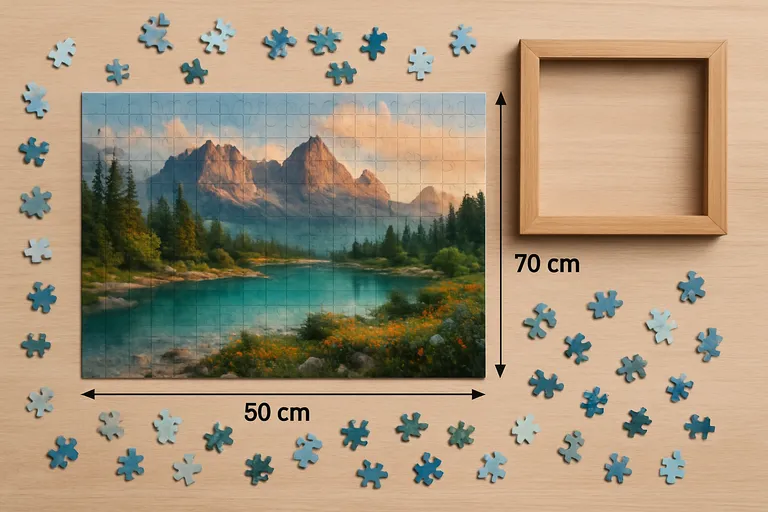 Afmeting puzzel 1000 stukjes: wat is standaard?