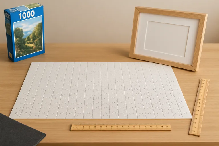 Afmetingen van de standaard legpuzzel: zo kies je de juiste maat voor tafel en lijst