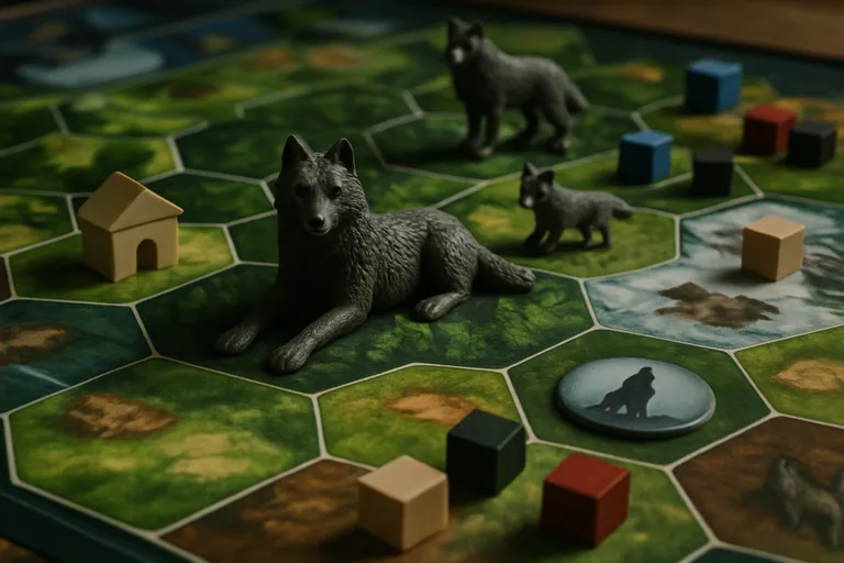 Strategie en varianten binnen bordspel wolven