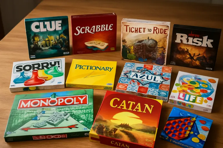 Top 10 meest populaire familie bordspellen