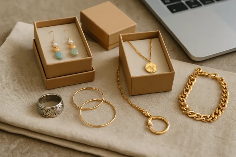 Typen sieraden webshops om te ontdekken