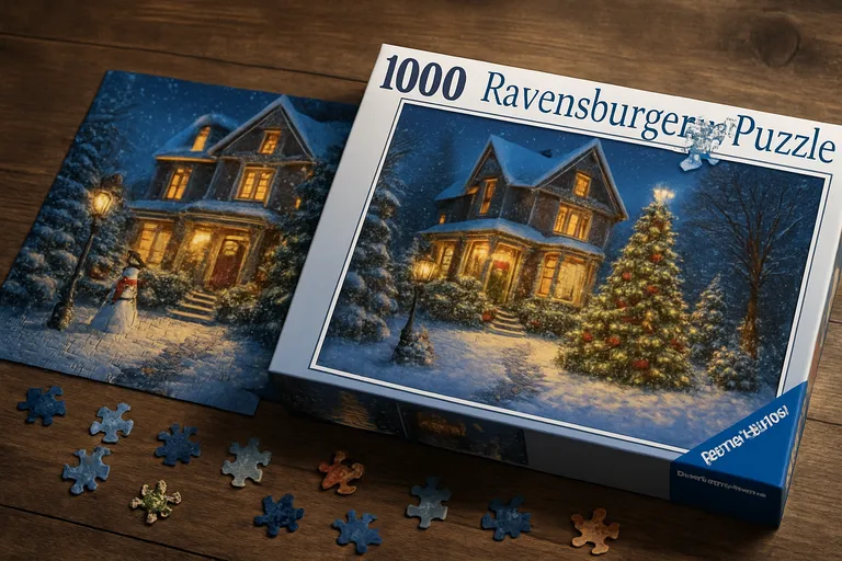 Waar en wanneer koop je een kerstpuzzel 1000 stukjes Ravensburger?