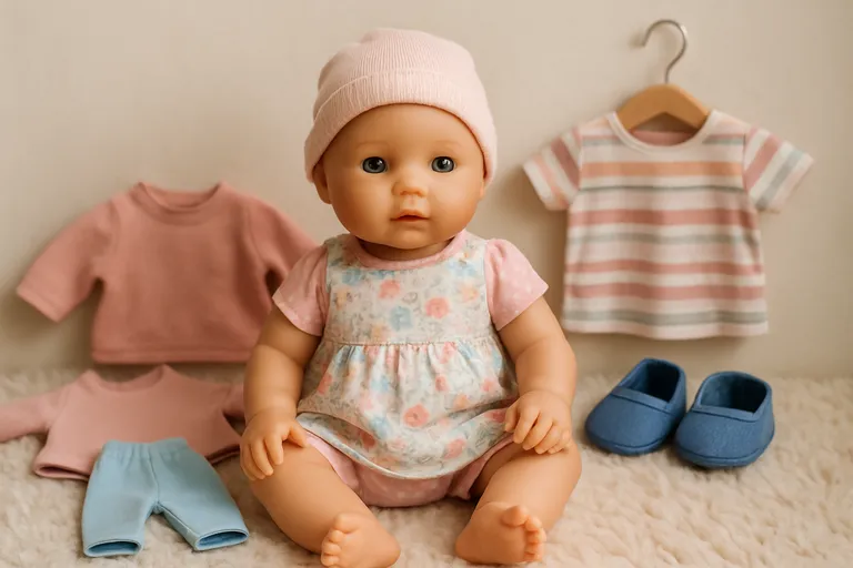 Wat is een pop met kleertjes