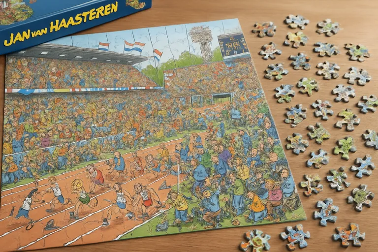 Puzzels van jan van haasteren: thema's en moeilijkheid
